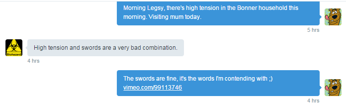 roobee and leg iron sword chat