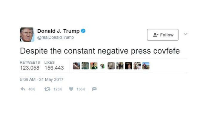 covfefe time
